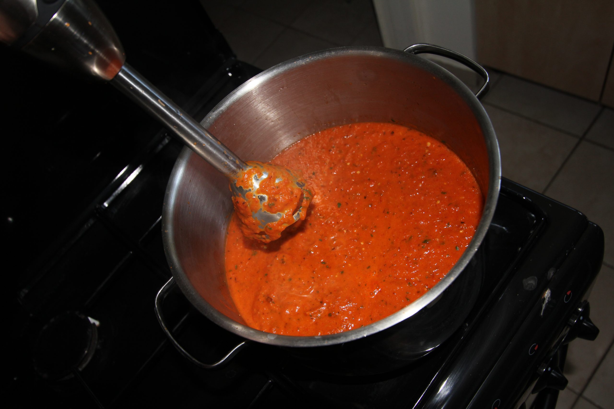 Blending Ajvar