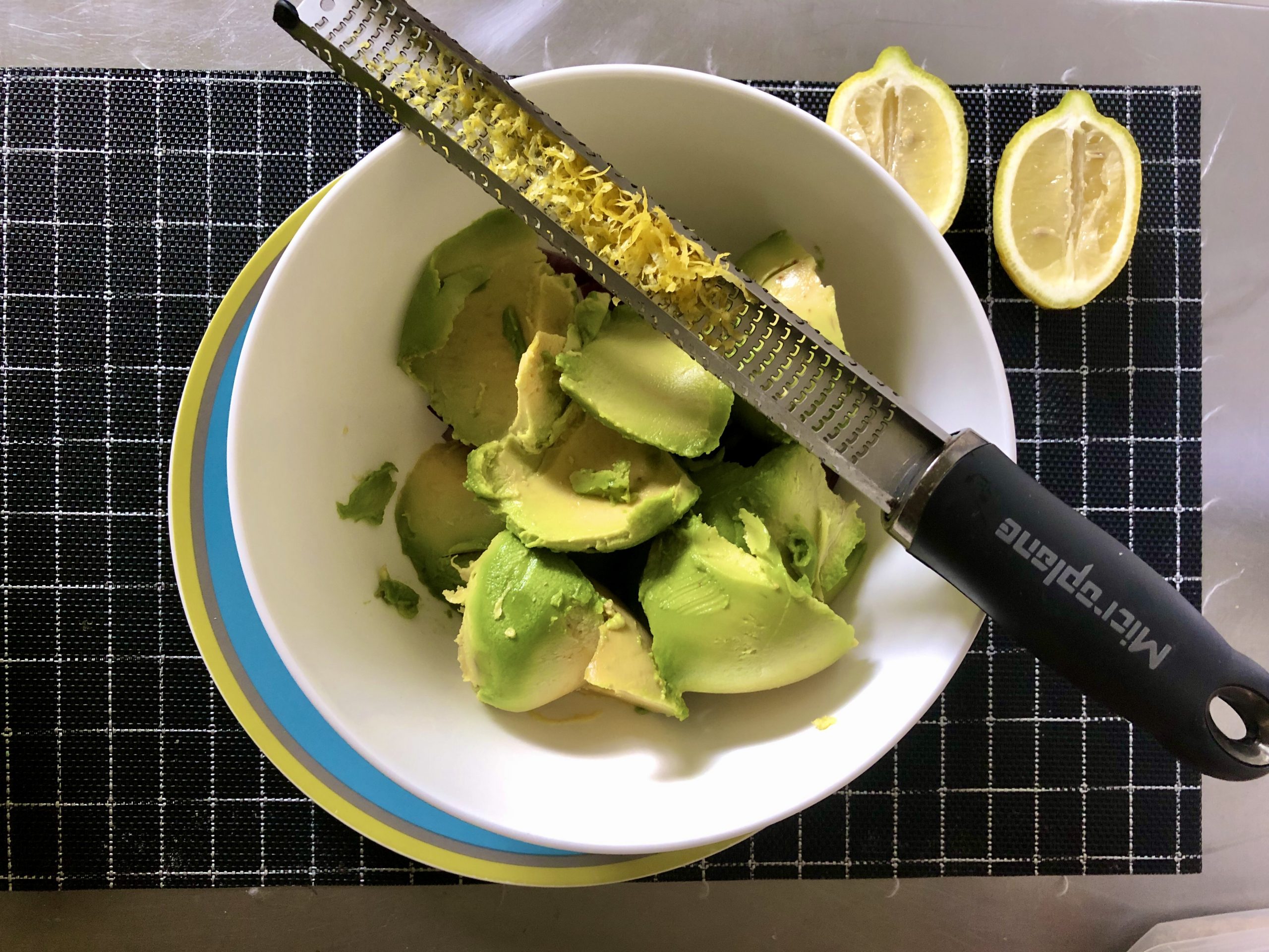 Guacamole preparation