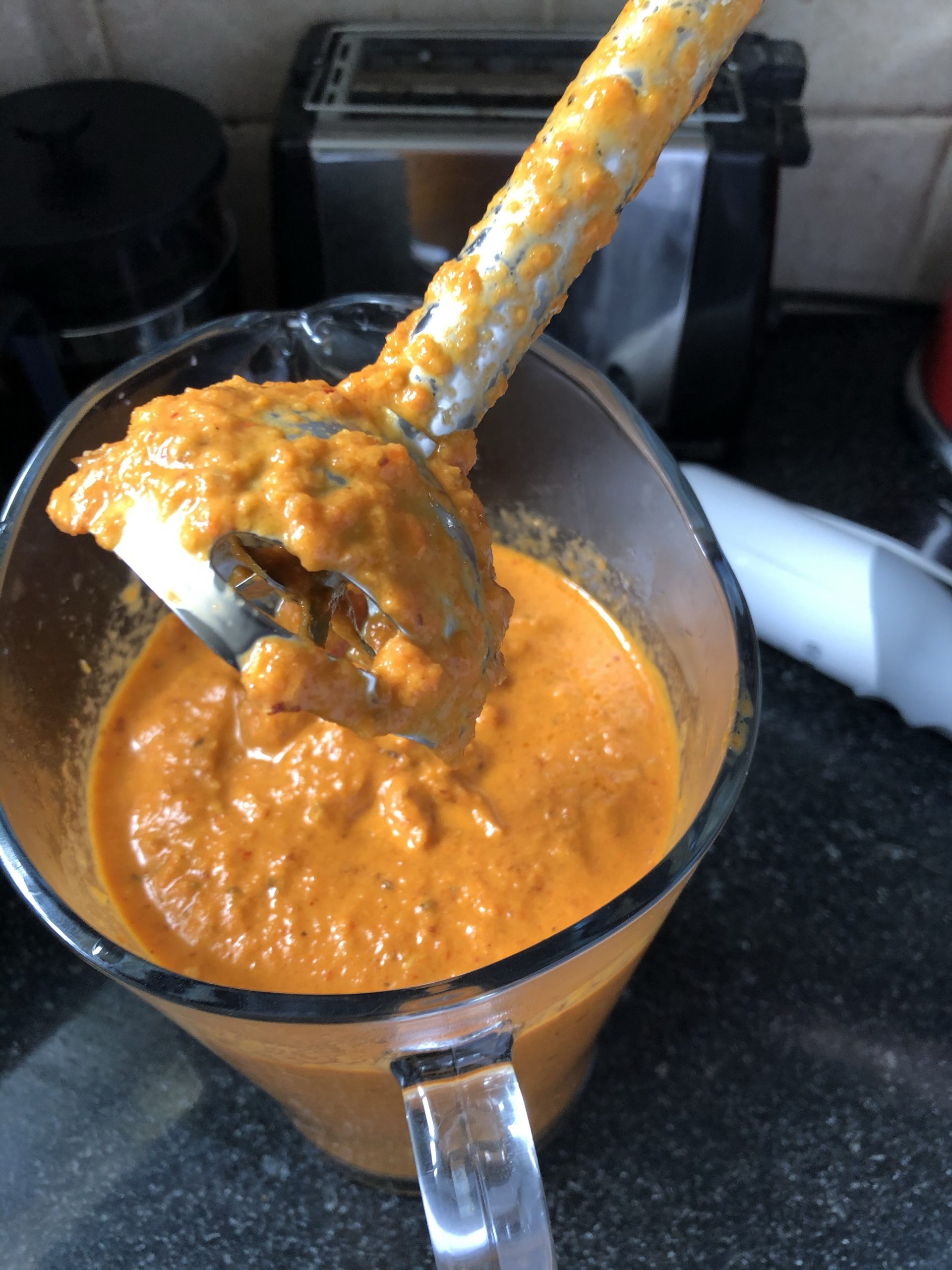 Tomato/onion/pepper version of ajvar