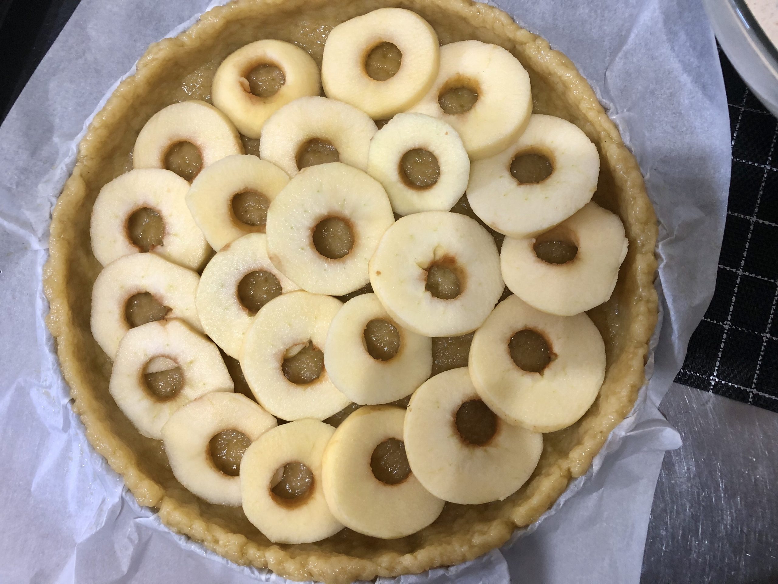 Tarte Normande (Normandy Apple Tart)