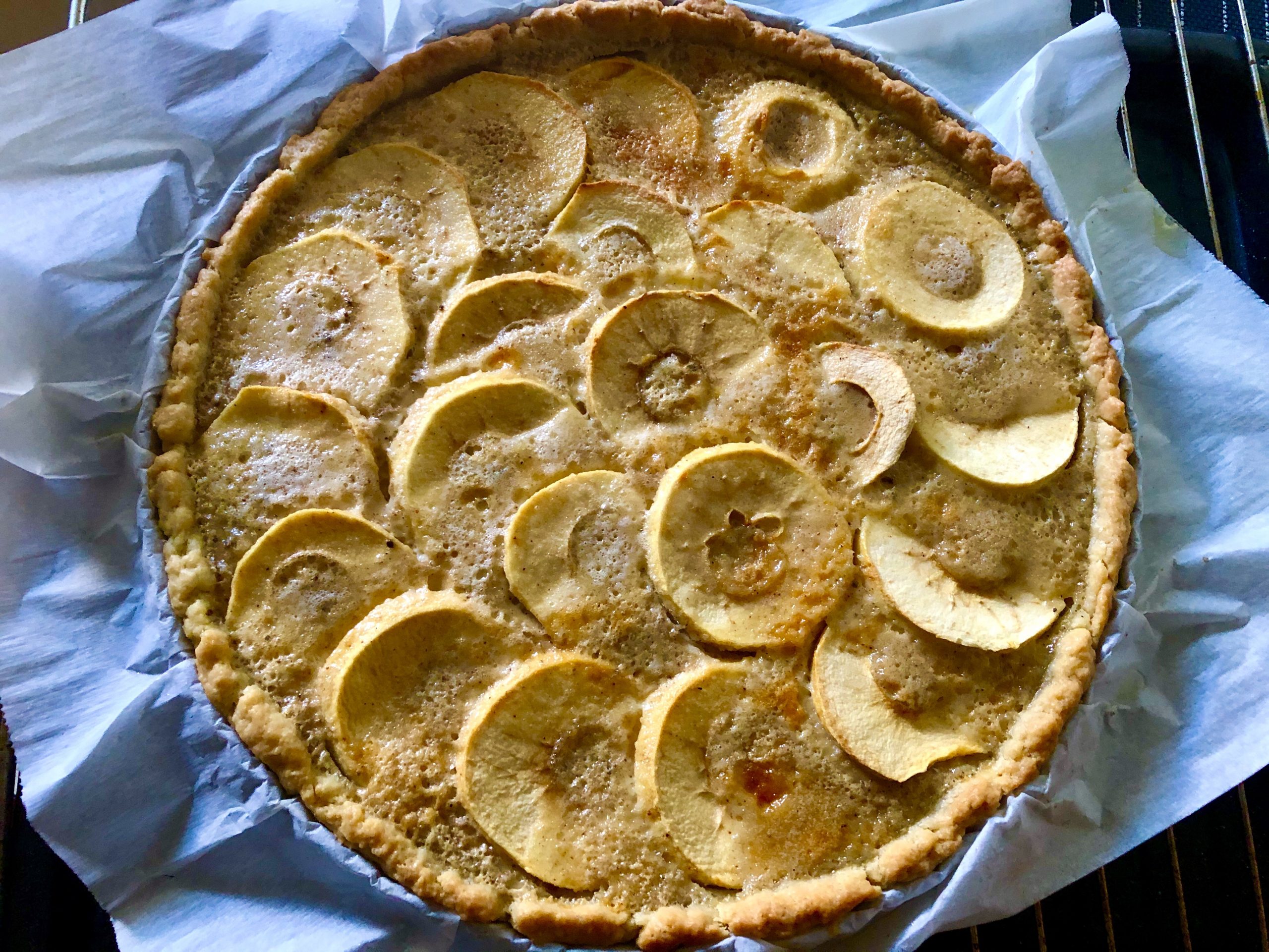 Tarte Normande (Normandy Apple Tart)