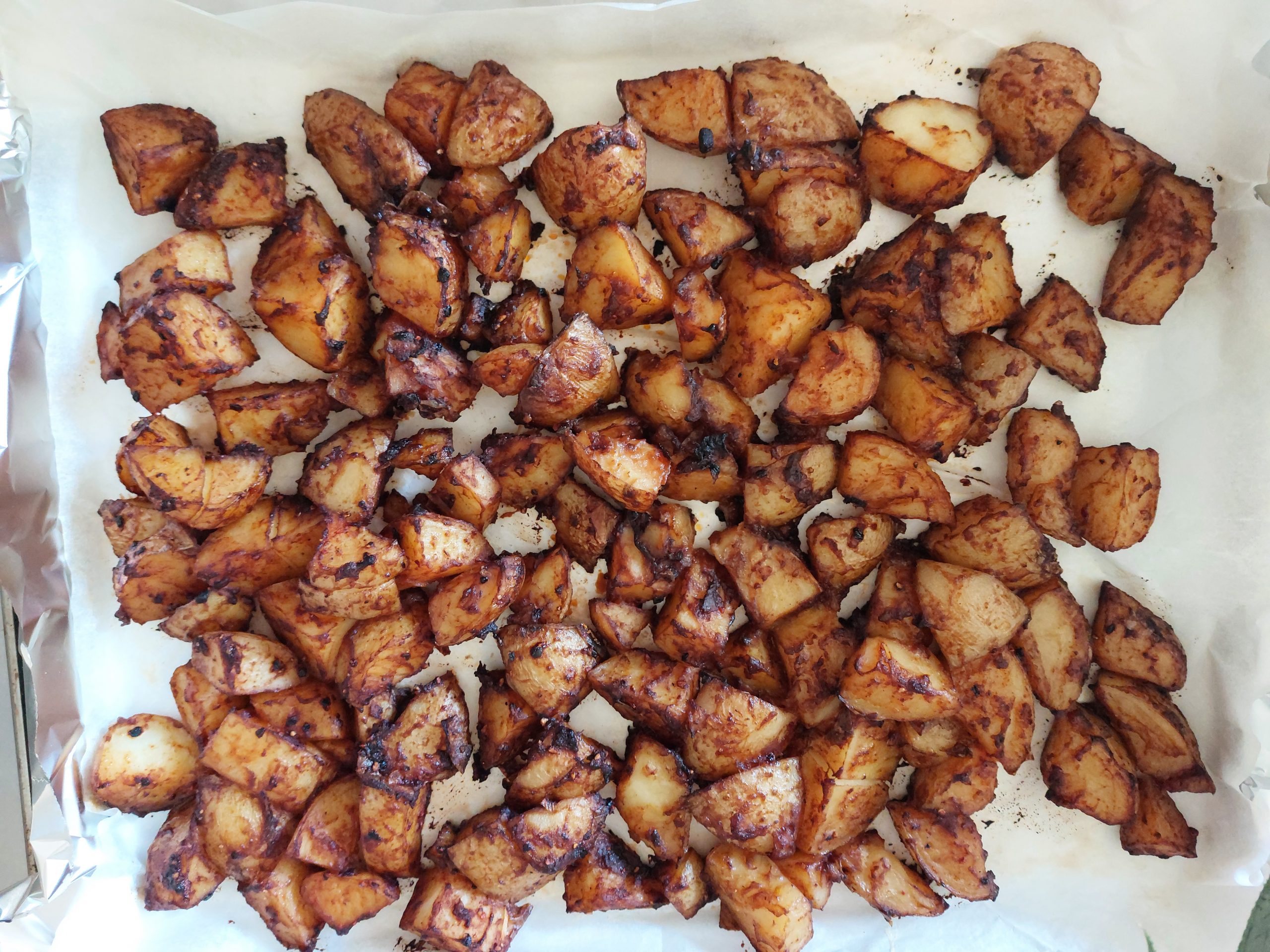 Roasted Potatoes with Sichuan Pepper and Hoisin Sauce