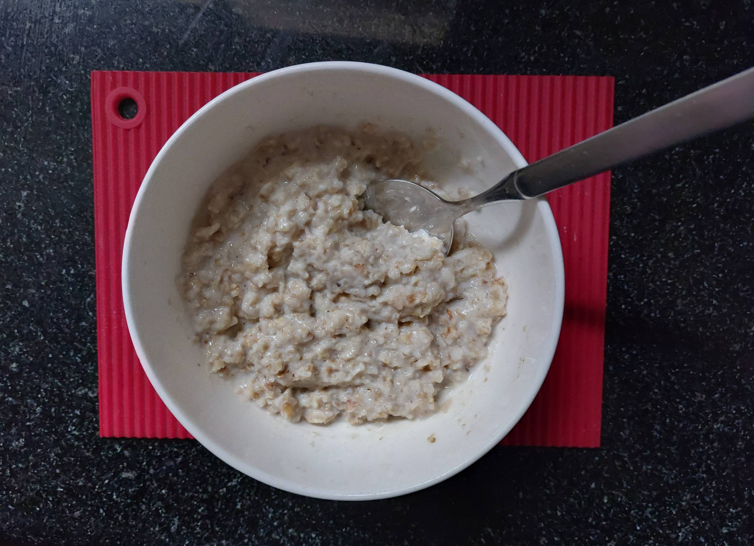 A perfect porridge, what should be a perfect ratio of milk and flakes