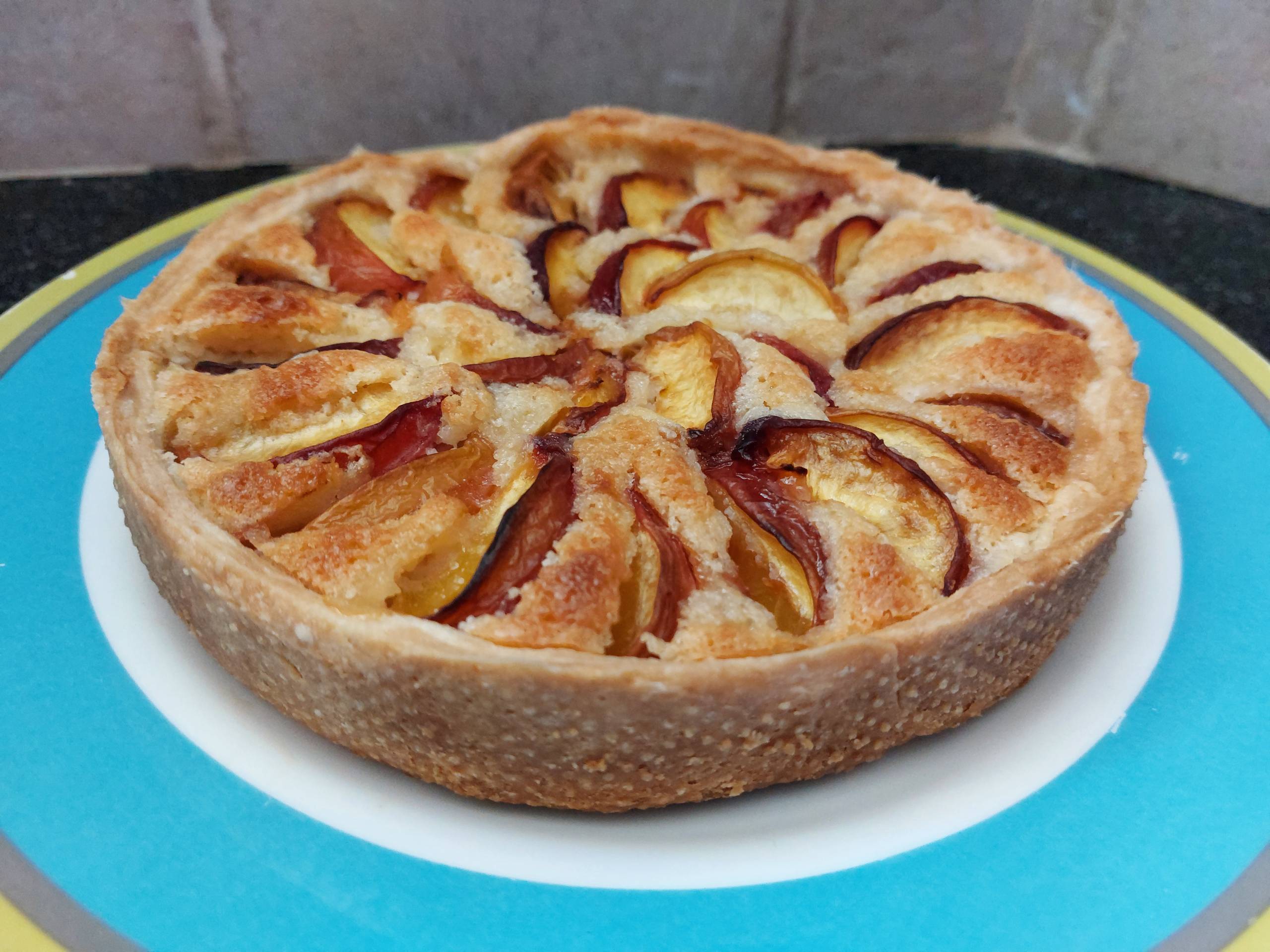 Peach Frangipane Tart