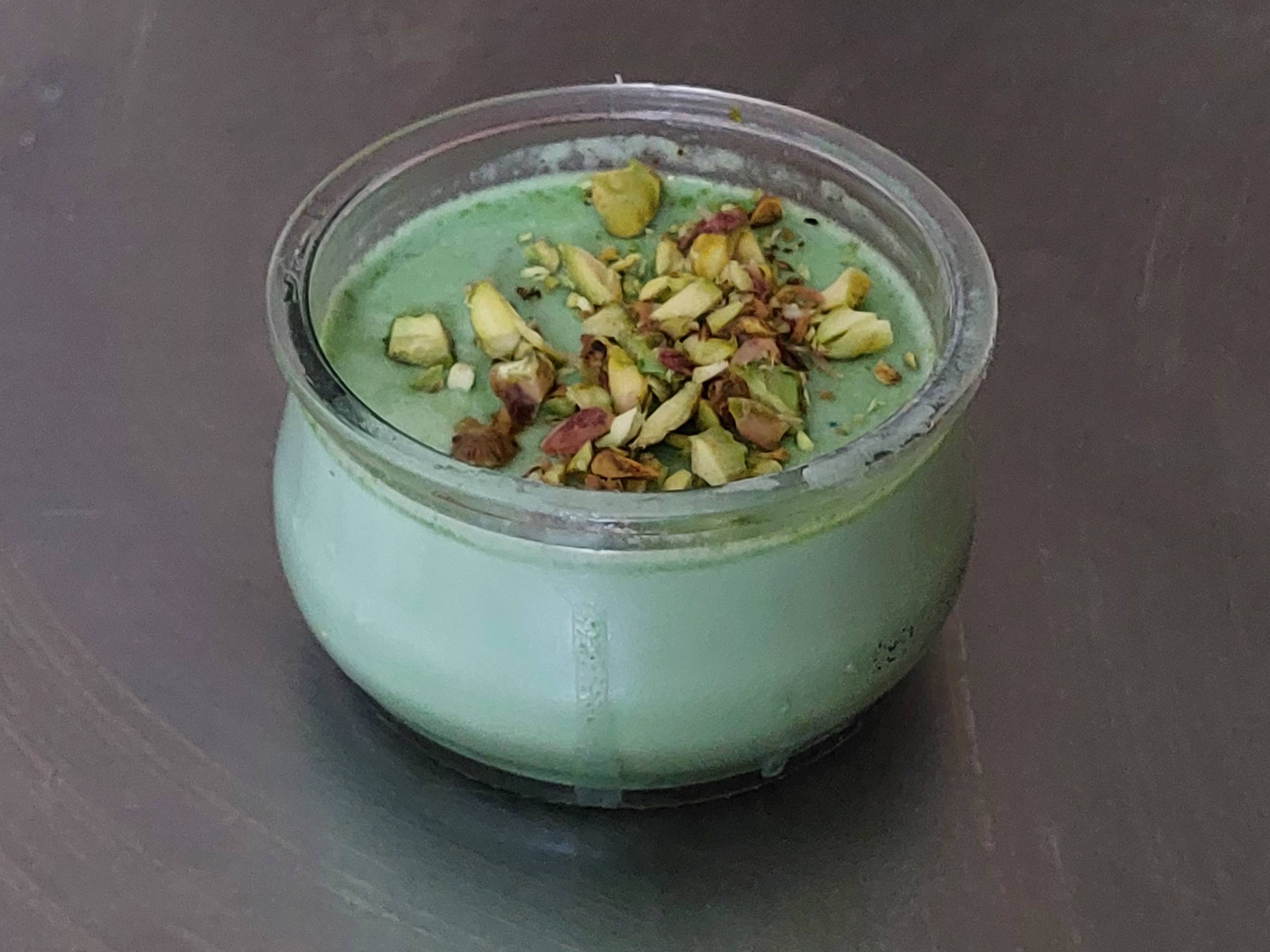 Pistachio Panna Cotta