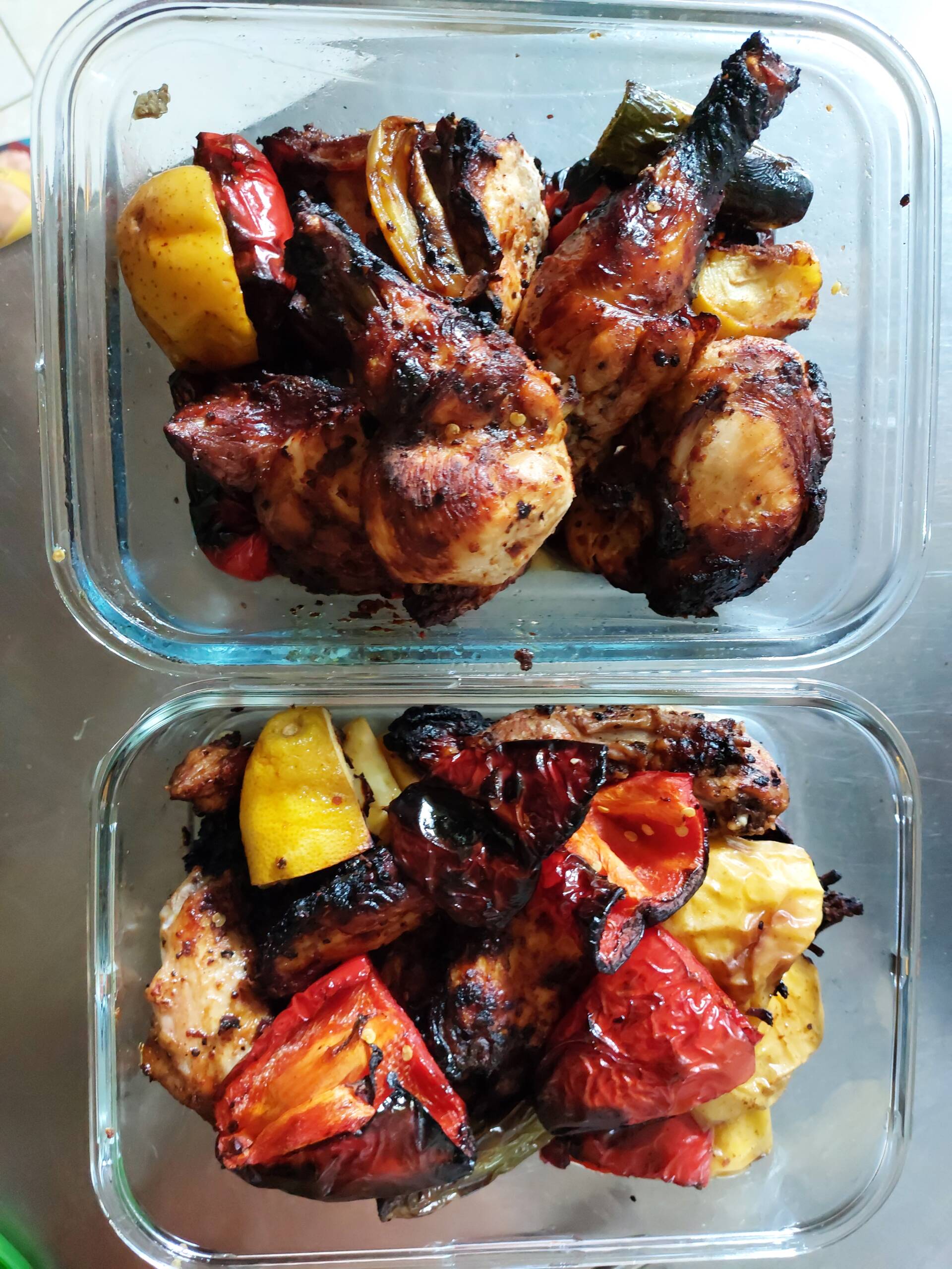 Oven-Roasted Chicken and Vegetables
