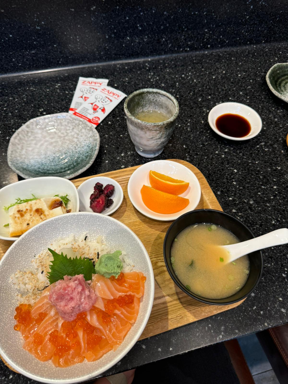 A Culinary Delight: Salmon Donburi Set