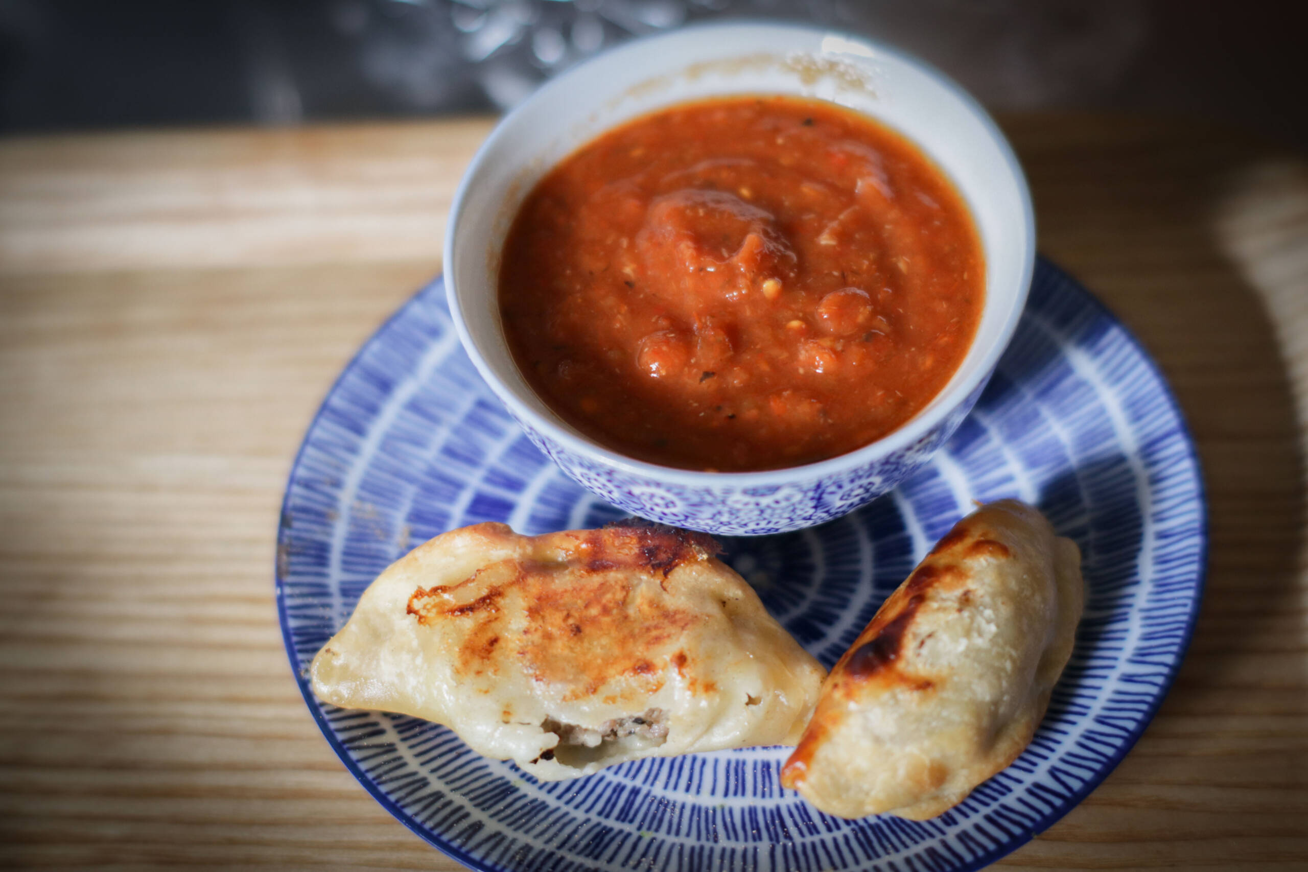 Dumplings with a Kick: A Plate of Comfort and Spice