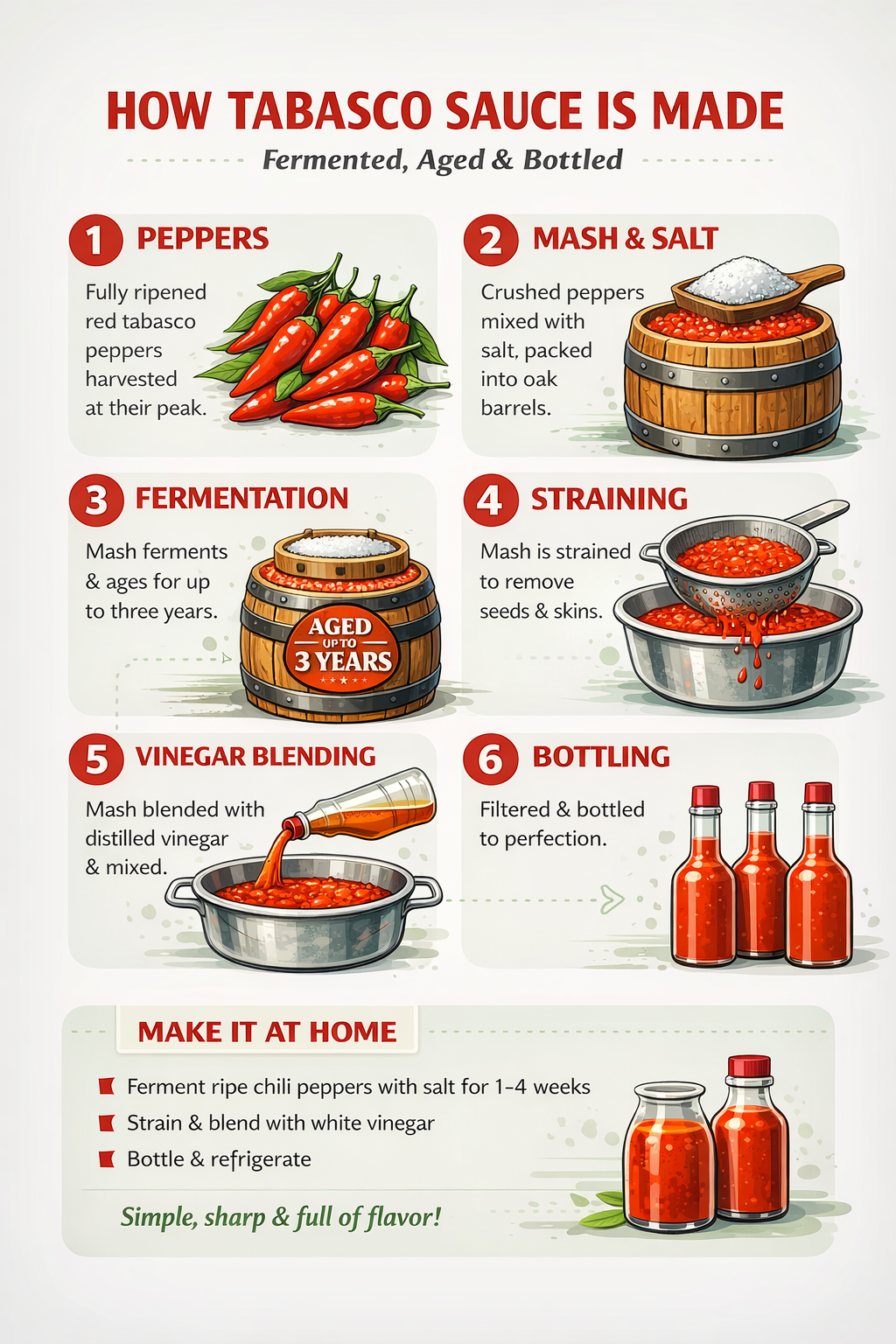 How Tabasco Sauce Is Made